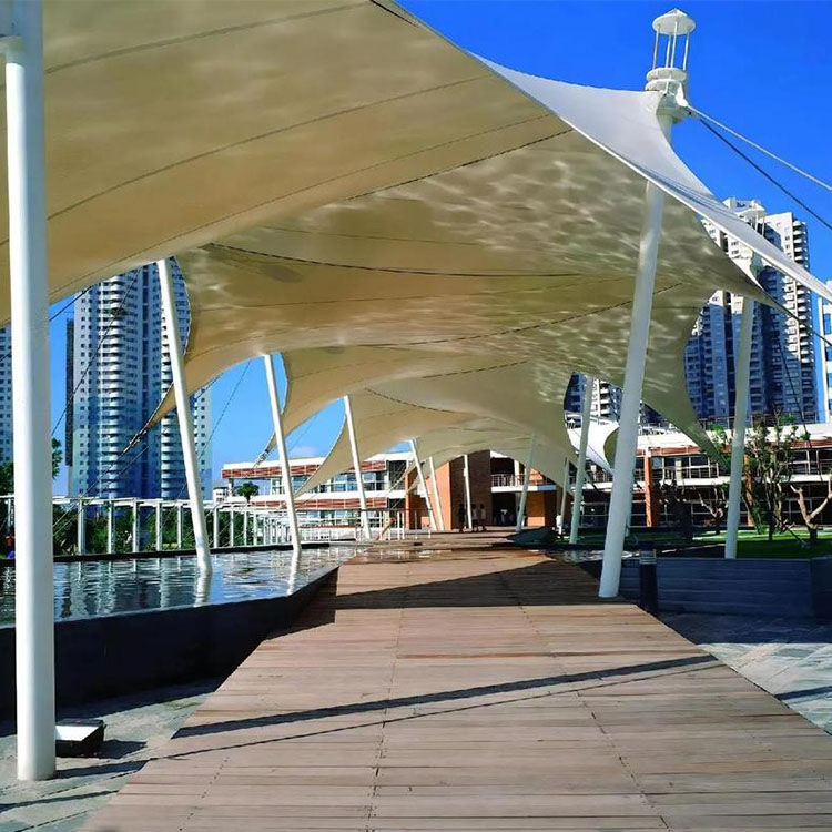 镇安县膜结构景观棚