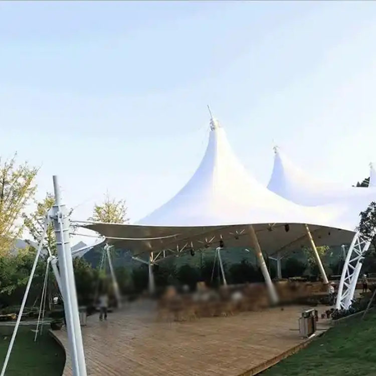 镇安县膜结构景观棚